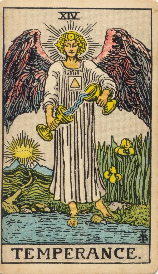 La Templanza (ilustración de 1909)