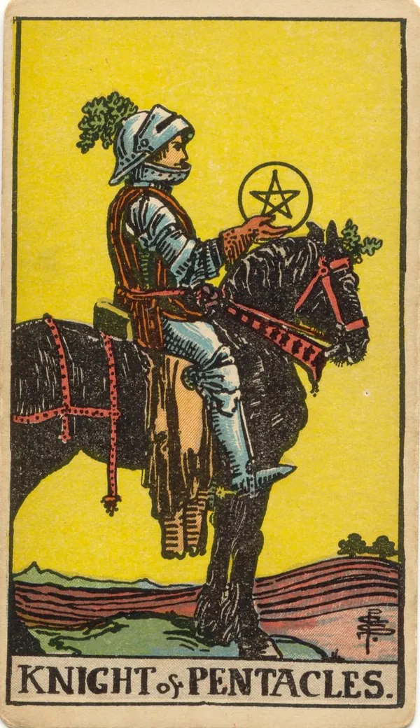 Caballero de Oros (ilustración de 1909)